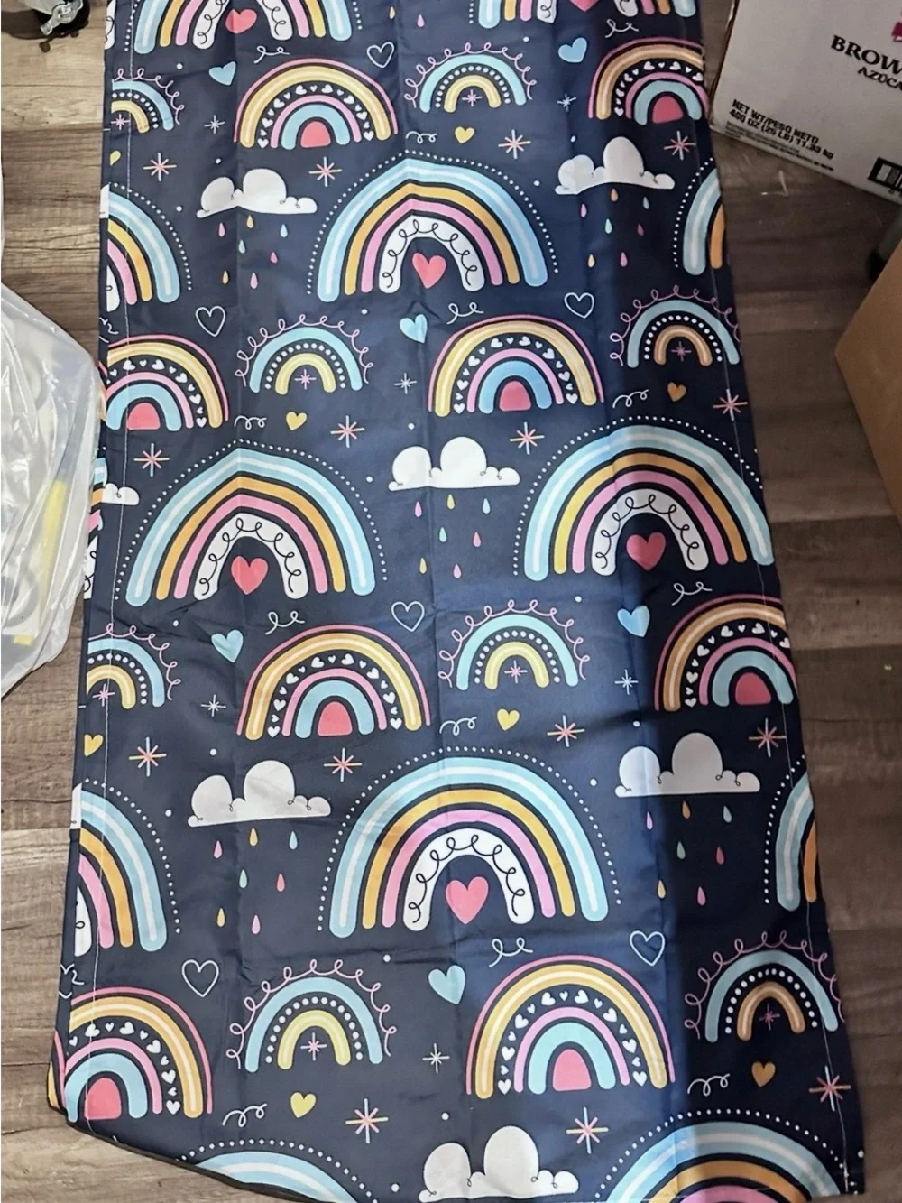 New Rainbow Curtains Bohemian Printed Blackout window curtains